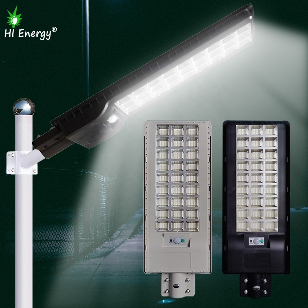 Highway With Lithium Battery Remote Waterproof Ip65 Outdoor 200w 300w Integrated Panel All In One LED Solar Street Light