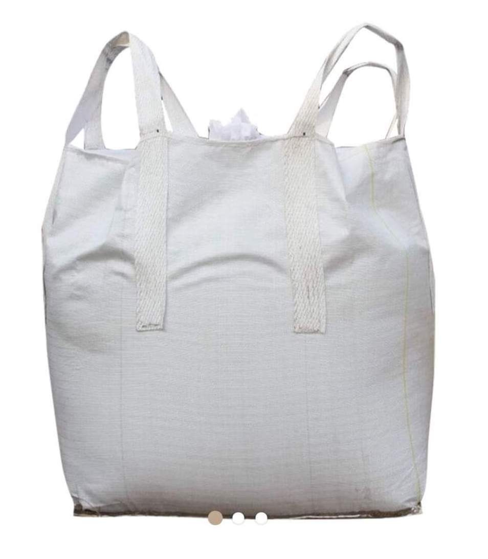 PP big jumbo bag for packing 1 tonne goods agriculture /500 kilogram bag PP bulk bag color in white woven fabric