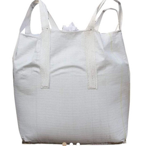 PP big jumbo bag for packing 1 tonne goods agriculture /500 kilogram bag PP bulk bag color in white woven fabric