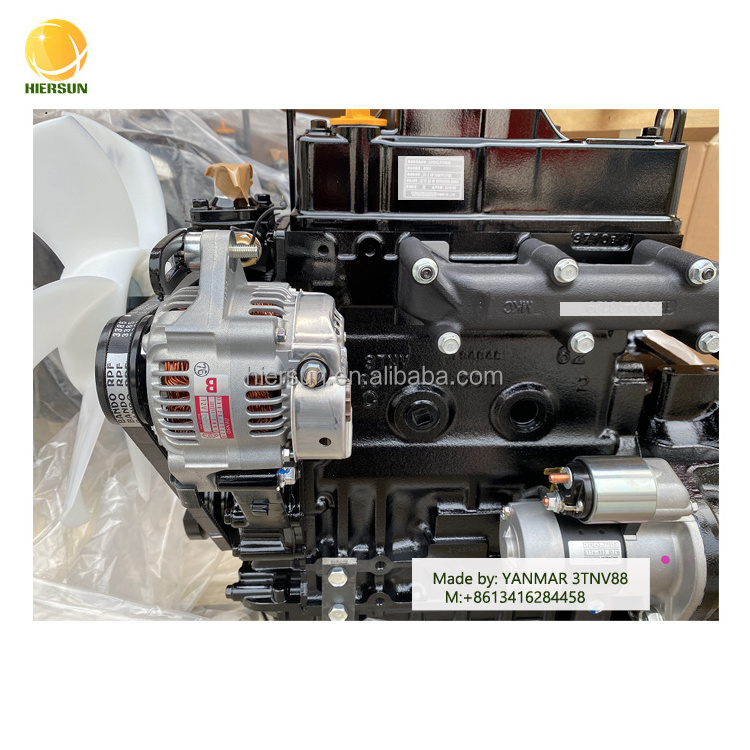 Made by Yanmar 3TNV88 engine for Yanmar Vio35-5 Mini Excavator 3 cylinders engines