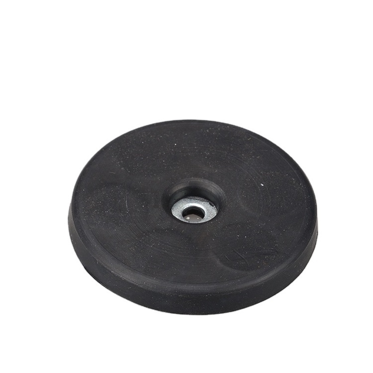 countersunk hole rubber coating magnet and rubber coated neodymium magnet with counter bore For Car