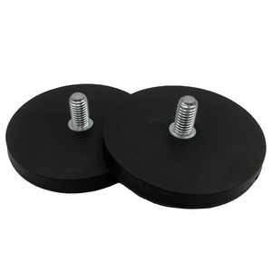 2023 Best selling Pvc coated neodymium magnet, strong magnetic rubber silicone rubber flexible rubber