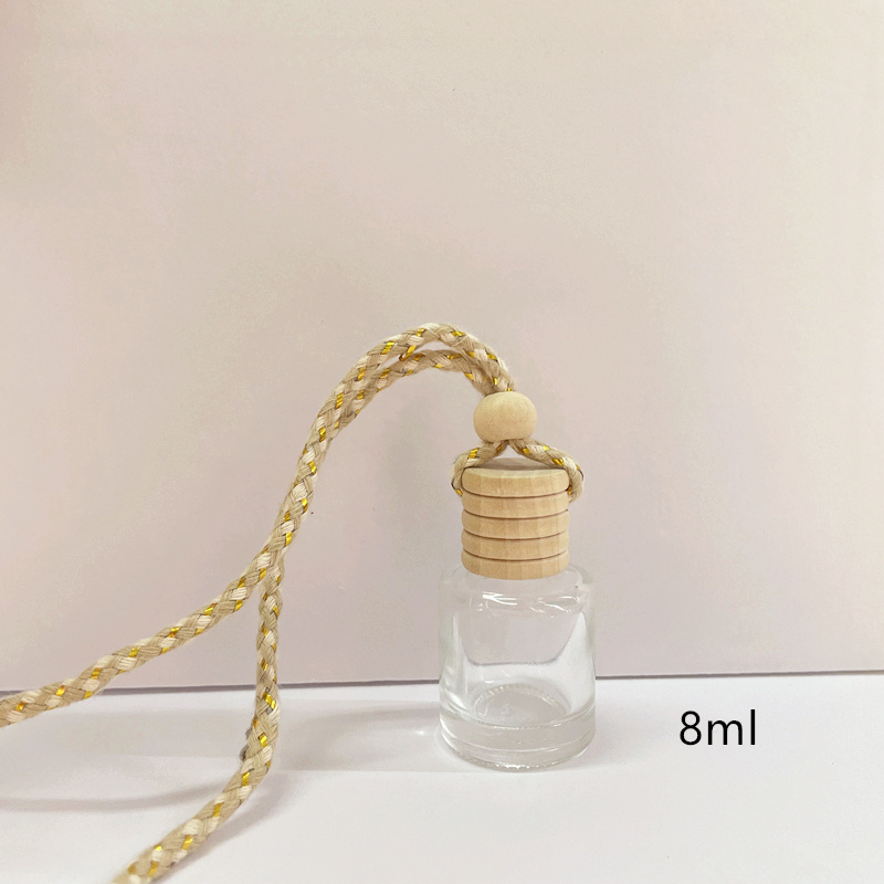 Free Sample Car Hanging Diffuser Bottle Essential Diffuser Oil Perfume Bottle 8ML10ML