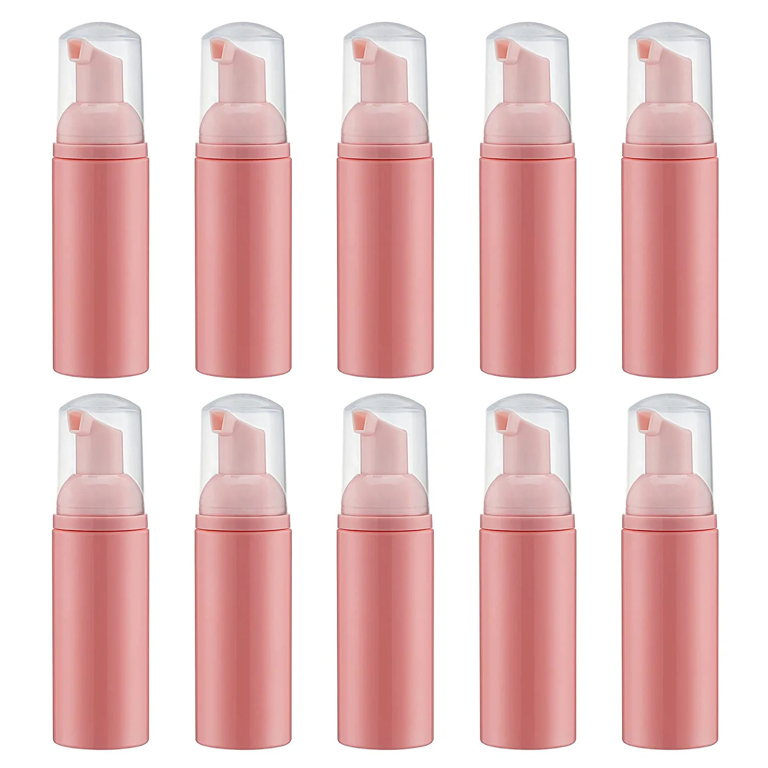 30ml 50ml Empty Facial Foaming Pink God Plastic Lash Shampoo Bottles Eyelash Extension Soap Foam Pump Cleanser Set Foam Bottle