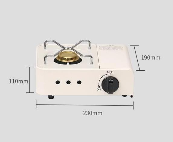 Mini cassette stove home outdoor portable gas stove small gas