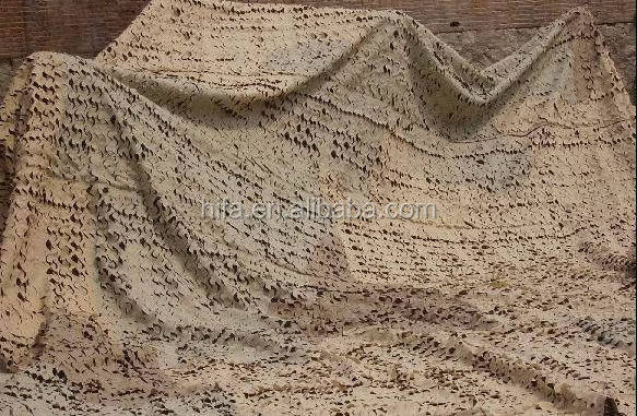 Hunting Desert camouflage net foliage decoration net sandy camo netting