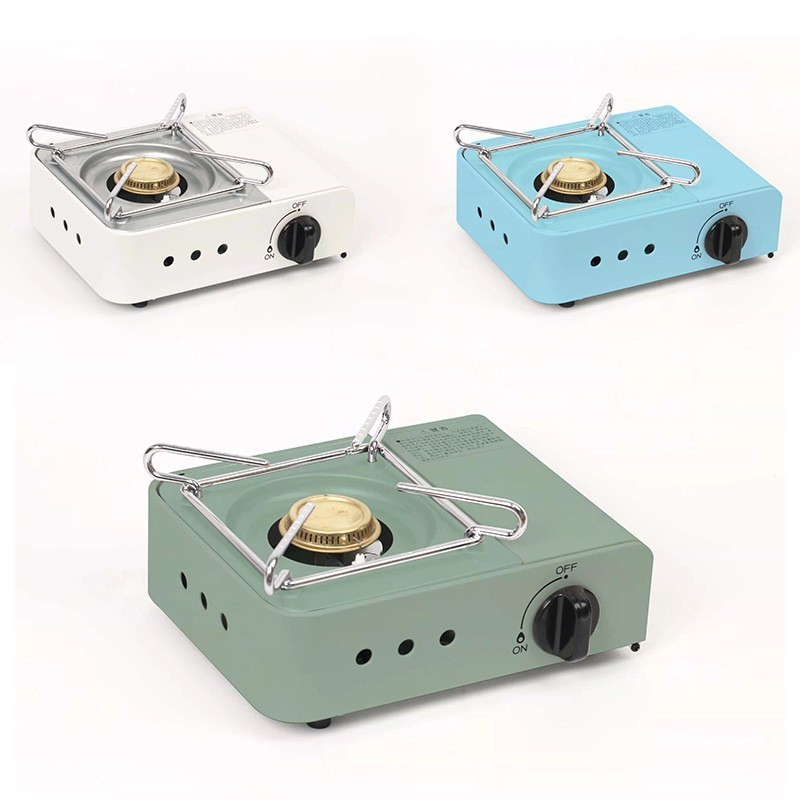 Mini cassette stove home outdoor portable gas stove small gas