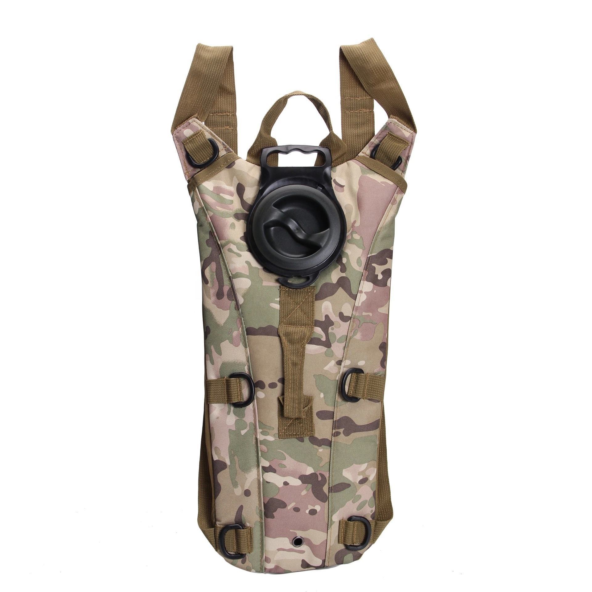 2.5L 3L Drinking Water Bag Tactical Hydration Backpack with TPU Water Bladder