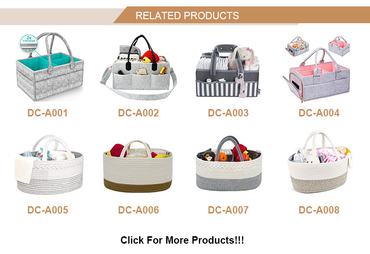 High quality diaper caddy baby bag diaper organizer baby diaper caddy storage organizer