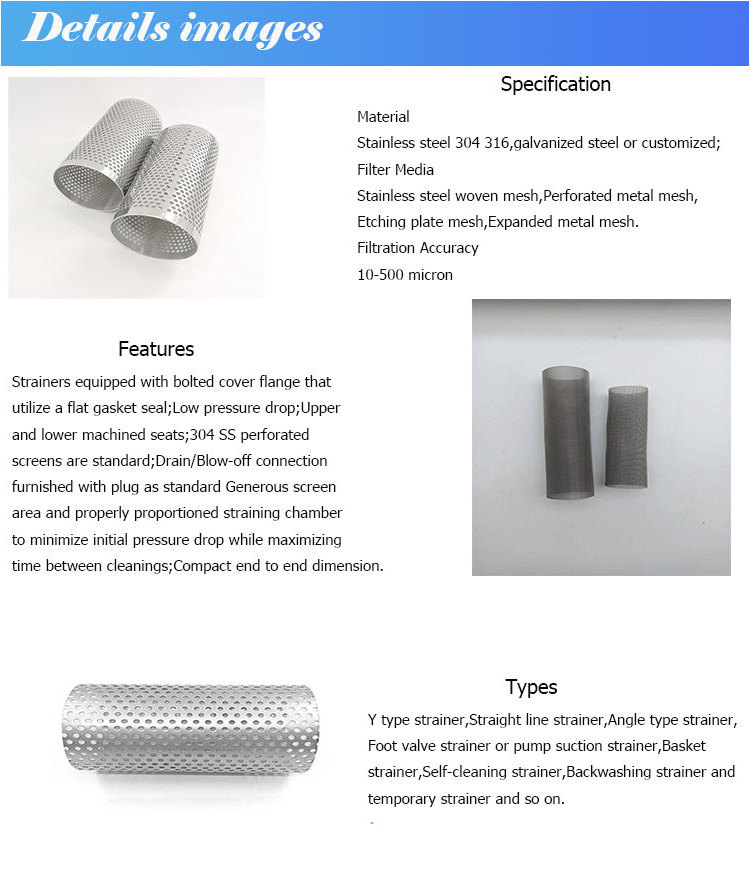 Stainless Steel Woven Perforated Metal Expanded Metal Wire Mesh Tube Pipe Cylinder Filter Cylinder BestSuppliers