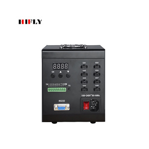 HIFLY Manual Switch Digital 8 Channel None Stroboscopic Standard Controller For Machine Vision Light Brightness Control