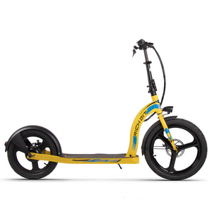 EU/UK Stock 350W 10Ah 36V  2 big wheel Kick Folding Adults RICHBIT big electric scooter powerful alibaba fast electr scooter