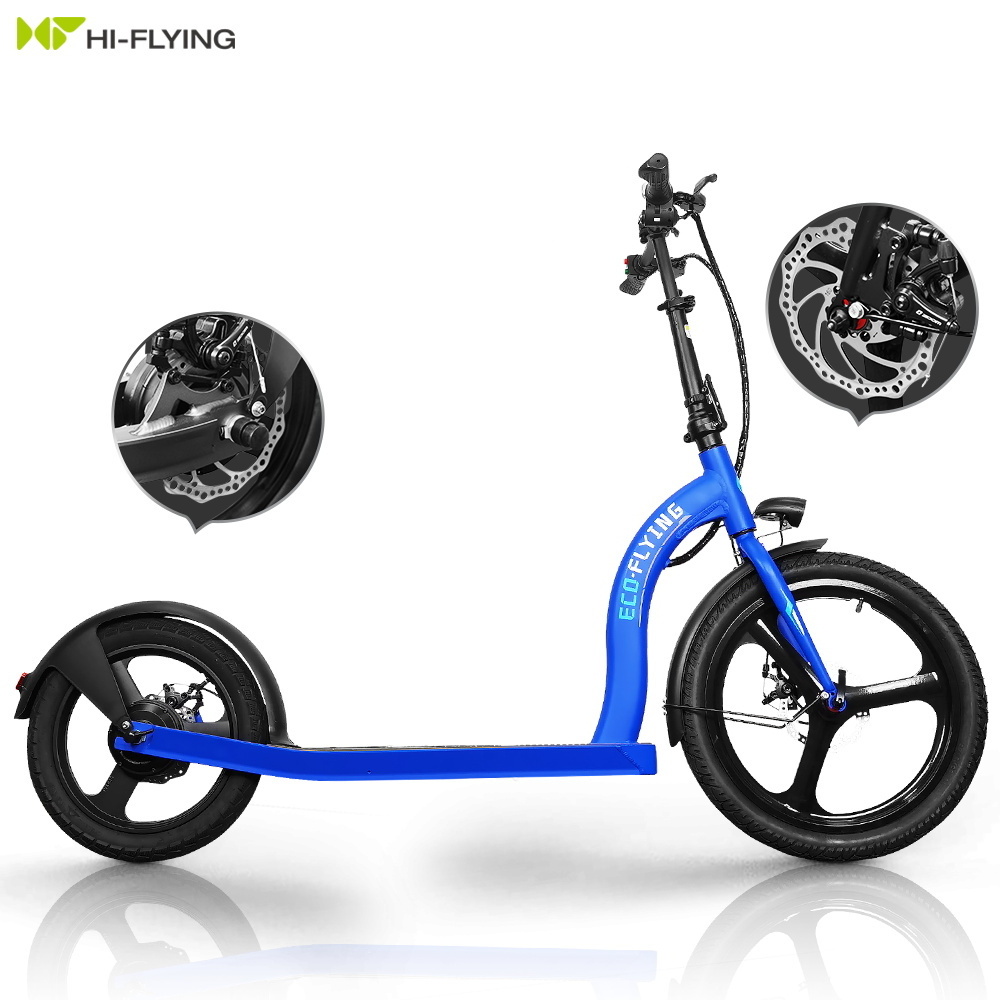 Electric Scooter EU Warehouse Fast 350W 10Ah Folding Fat Tire Scooter Aluminum Frame Big Wheel Electric Scooter