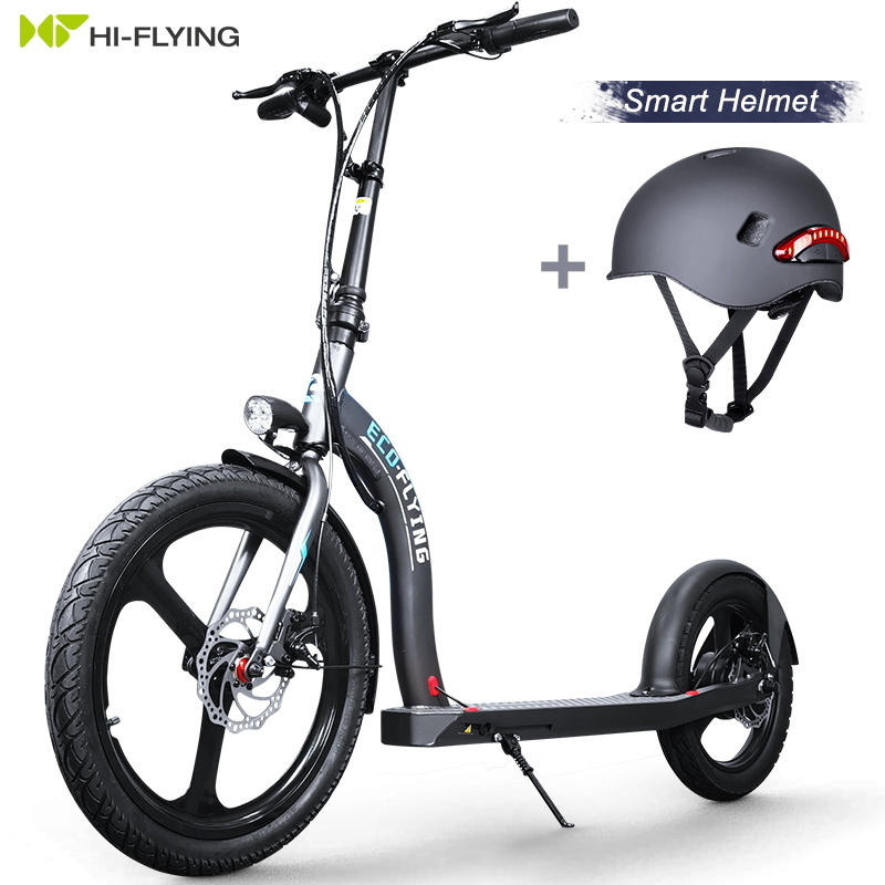 Electric Scooter EU Warehouse Fast 350W 10Ah Folding Fat Tire Scooter Aluminum Frame Big Wheel Electric Scooter