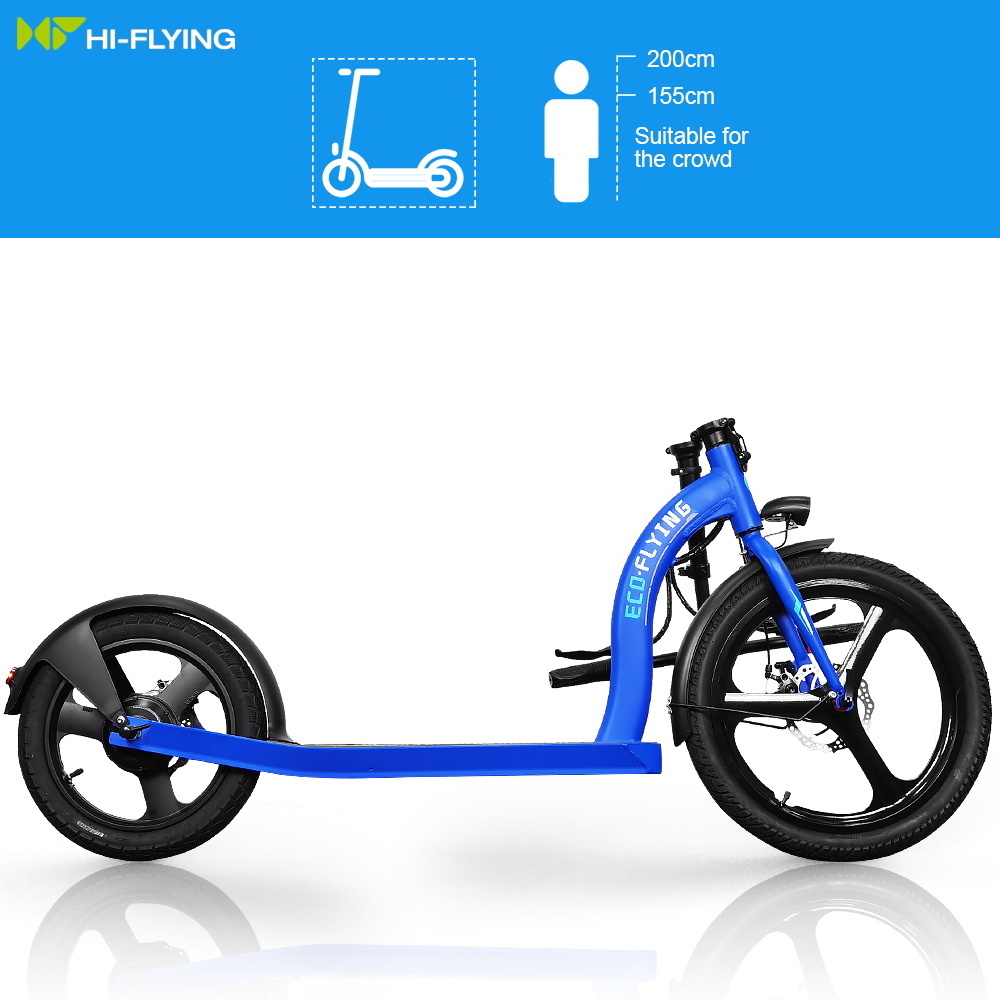 Electric Scooter EU Warehouse Fast 350W 10Ah Folding Fat Tire Scooter Aluminum Frame Big Wheel Electric Scooter