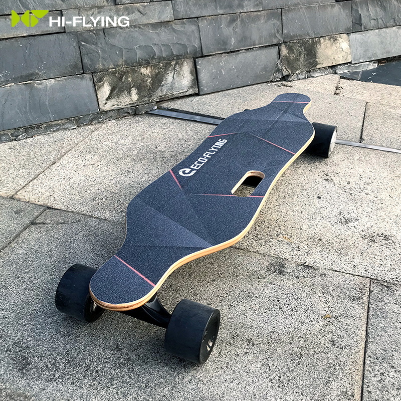 Wholesale OEM all terrain off road 350w*2 4000mAh longboard electric skateboard custom blank electronic skateboard