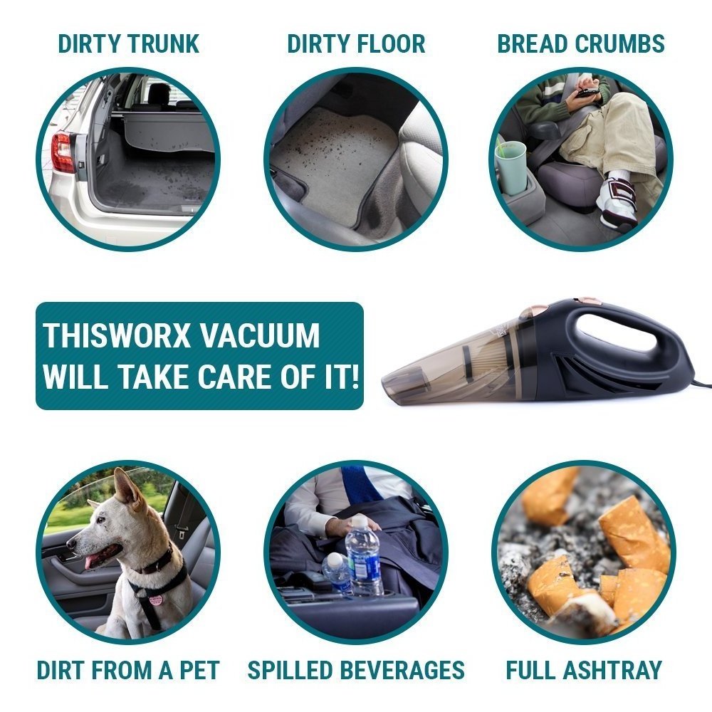 Best selling portable vacuums car cleaner DC12V high power mini vacuum wireless multi-use handheld car vacuum cleaner