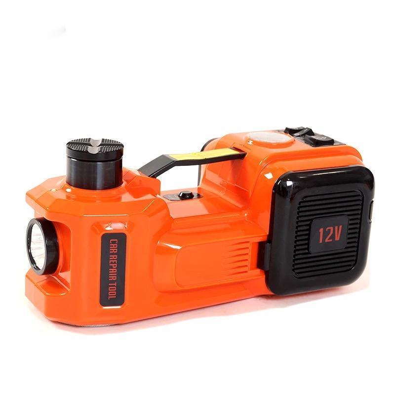 DC 12V 5T Multi-functional electric car jack with compressor and electric wrench kit  3 in 1 Car Jack Car Tools