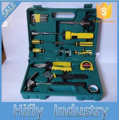 HF-FT Hot Sale Household Tool Kit High Quality 18 Pcs Hand Tool Set Portable Mini Household Hand Ware Tool Set