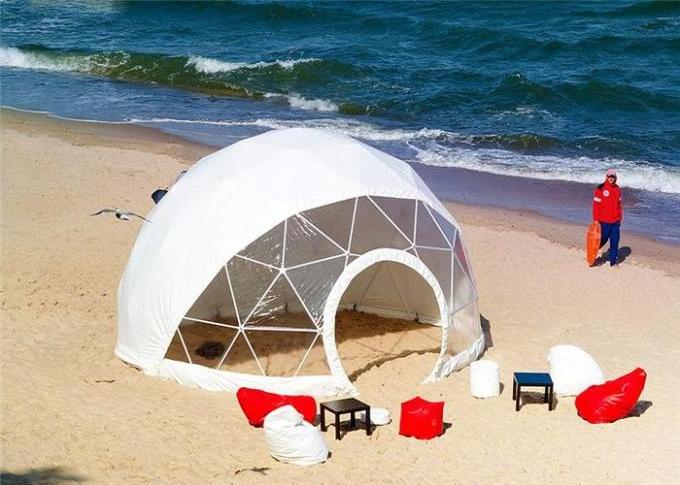 Outdoor 6m Diameter Casas De Camping Igloo Transparent Geodesic Dome Tent for Wedding Party Event