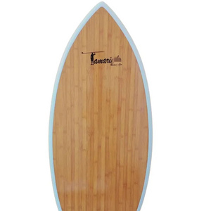 HIFUN Custom Wholesale Skimboards Wood Epoxy Fiberglass Skimboard