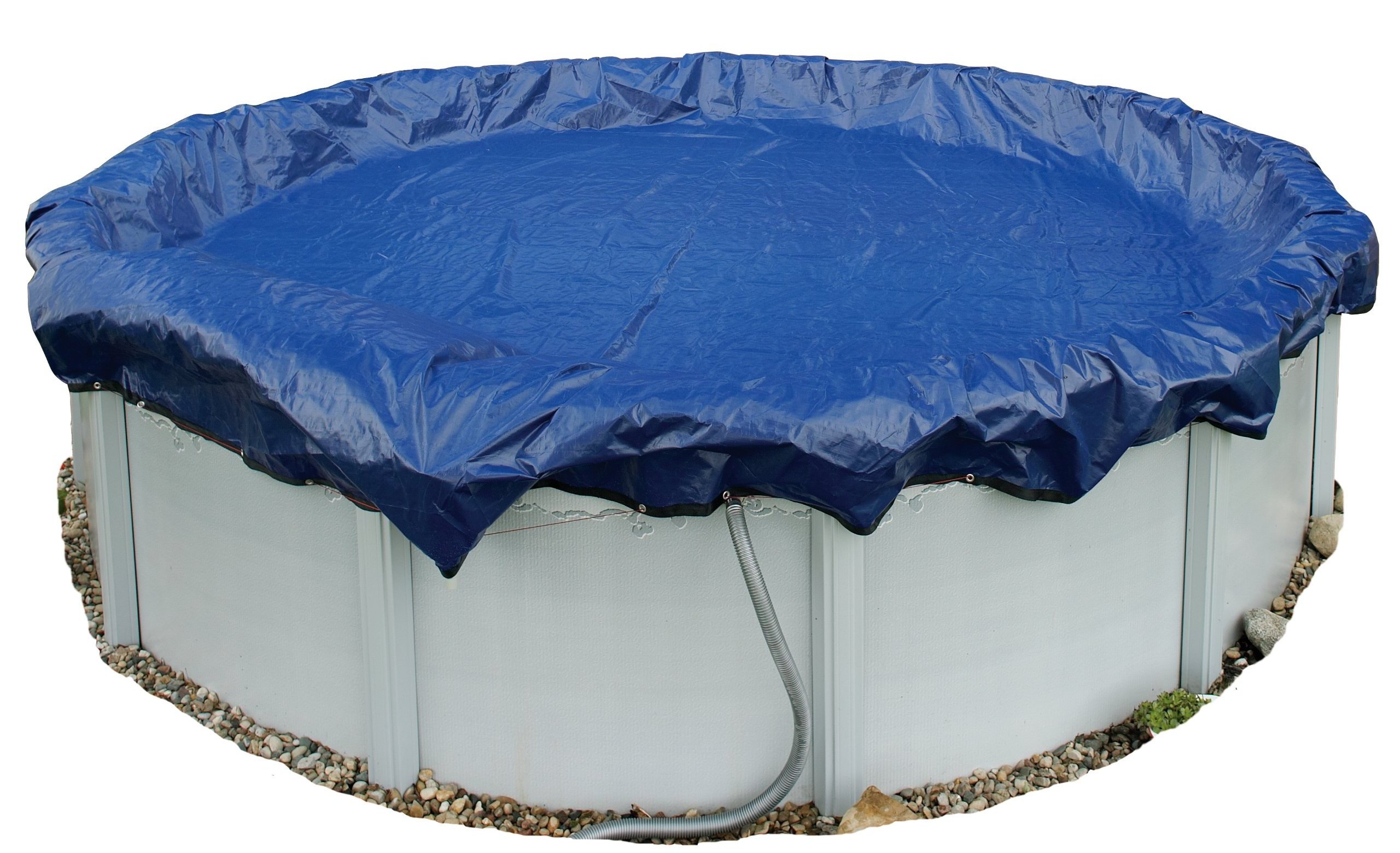 HIFUN uv resistant Heavy Duty Polyethylene Round Above Ground inflatable swimming Winter pool cover