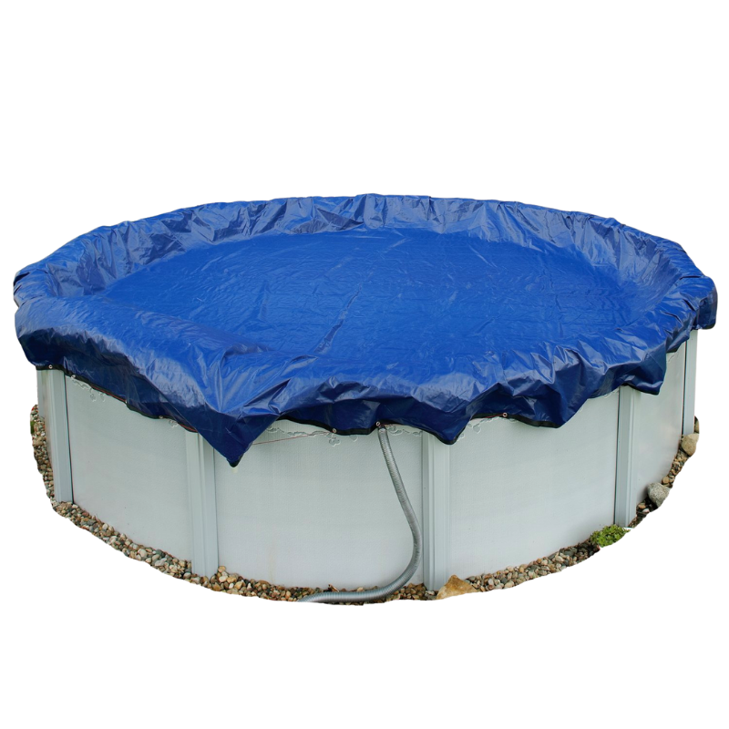 HIFUN uv resistant Heavy Duty Polyethylene Round Above Ground inflatable swimming Winter pool cover