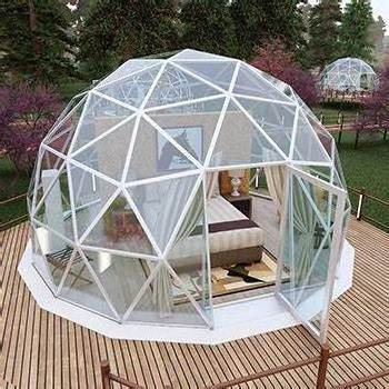 PVC Tarpaulin Geodesic Glass Garden Igloo Domes House for Sale