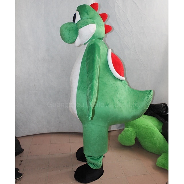 Funtoys CE Yoshi Dinosaur Mascot Costume For Adult Halloween Birthday Party Cartoon Apparel Cosplay