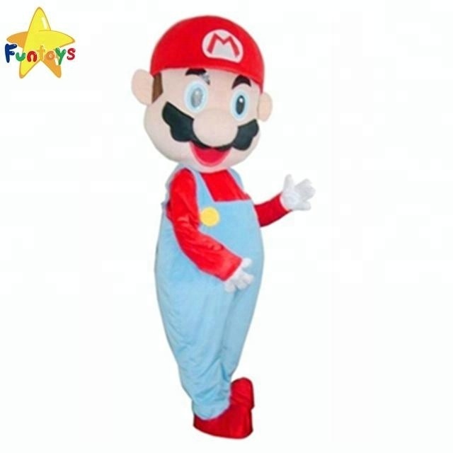 Funtoys CE Wholesale cartoon character adult Super Mario Mascot Costume