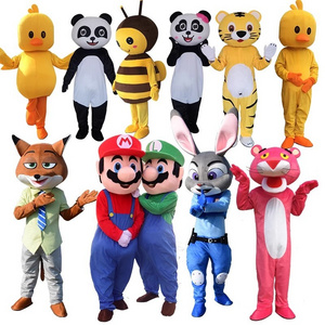 Funtoys MOQ 1 PIECE New popular fox mascot costume cheap plush mario luigi mascot bee costumes for advertising