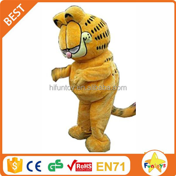 Funtoys garfield party mascot costume for adult