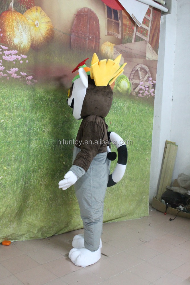 Funtoys adult mascot madagascar king julian costume