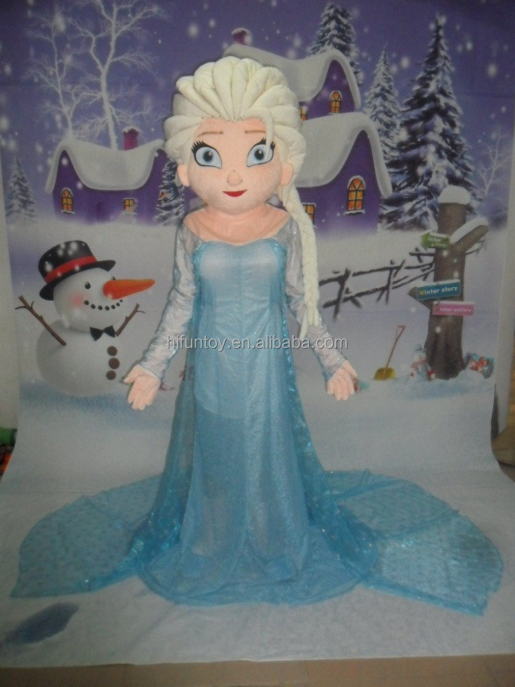 Funtoys Elsa cartoon character mascot costumes