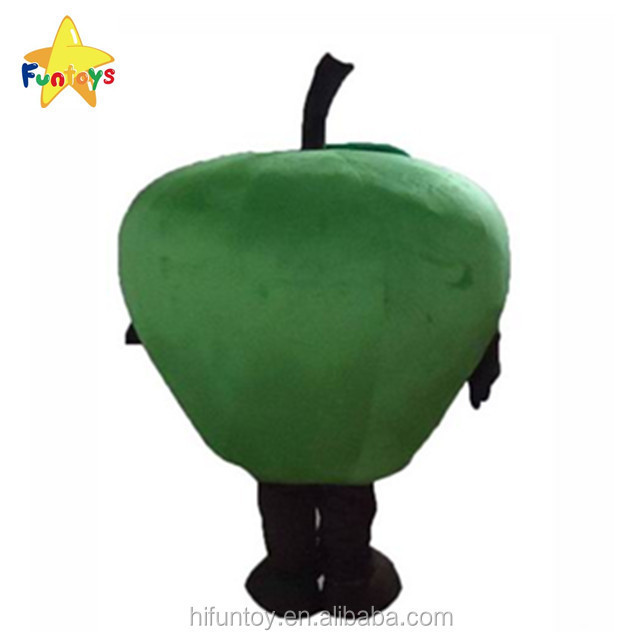 Funtoys CE Plush Walking Little Green Apple Mascot Costume