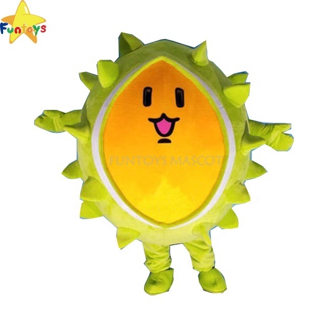 Funtoys cute durian costume cartoon character mascot cosplay for adult