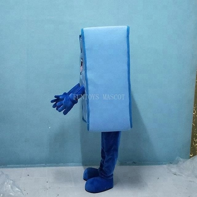 Funtoys CE custom blue mattress man mascot costume