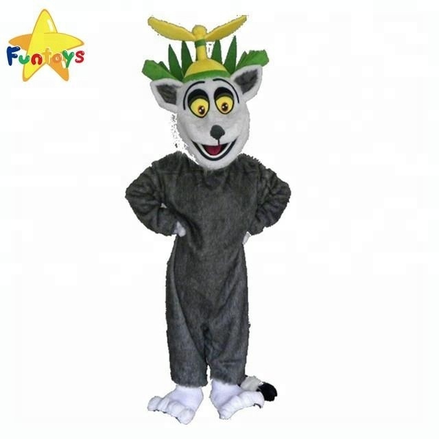 Funtoys Madagascar Lemur King Character Mascot Costume