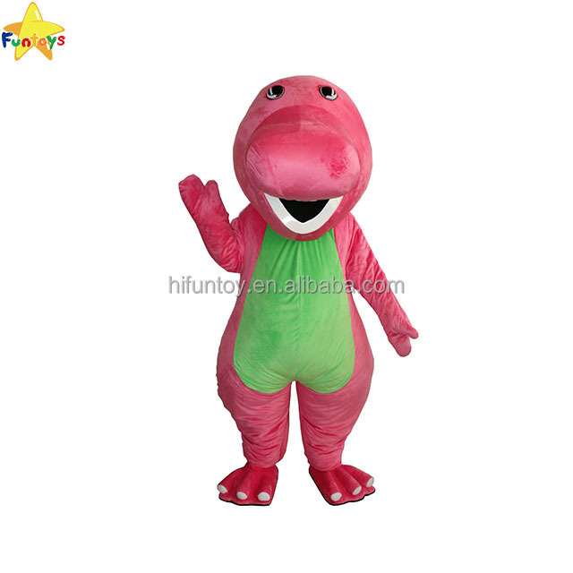 Funtoys barney dinosaur and friends mascot costume