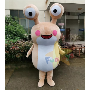 Funtoys Professional production custom cartoon Snail mascot costume cute animal mascot costumes for large event party