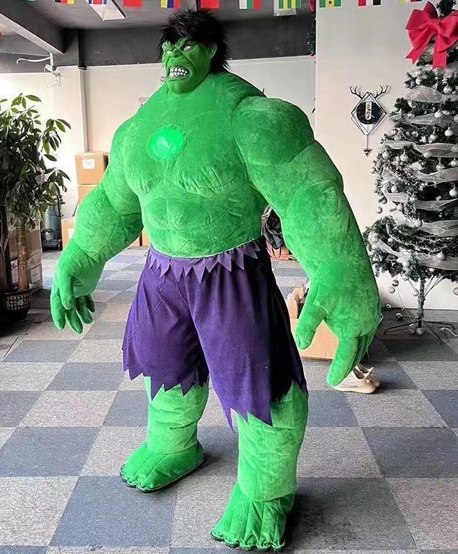 Funtoys Inflatable Hulk Cartoon Custom Cosplay Mascot Costumes For Adult Christmas Halloween Outfit Fancy Dress Suit MOQ 1 PIECE