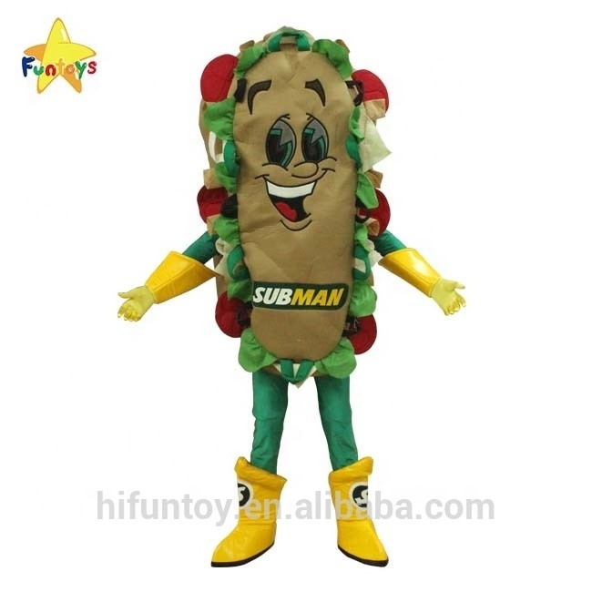 Funtoys adult Subman sandwich mascot costume