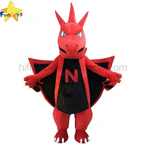 Funtoys Plush Dinosaur Dragon Carnival Party Mascot Costume Custom Character Anime Christmas Halloween Sonic Costumes For Adult