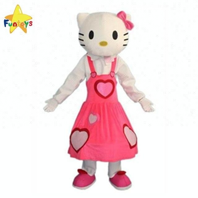 Funtoys Pink Kitty Cat Girl Mascot Costume