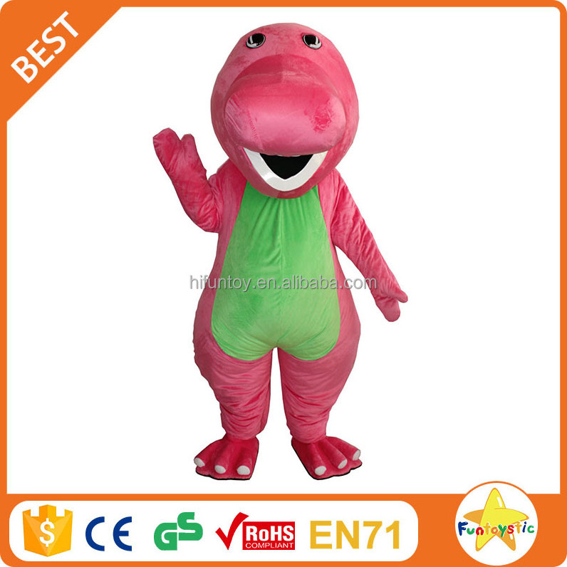 Funtoys barney dinosaur carton mascot costume