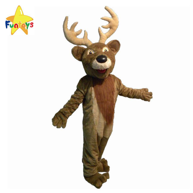 Funtoys Adults Christmas Moose Mascot Costume For Show