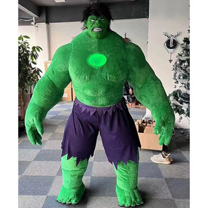 Funtoys Inflatable Hulk Cartoon Custom Cosplay Mascot Costumes For Adult Christmas Halloween Outfit Fancy Dress Suit MOQ 1 PIECE