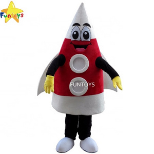 Funtoys Rocket Mascot Costume Custom Fancy Costume Anime Cosplay Mascotte Theme Fancy Dress Carnival