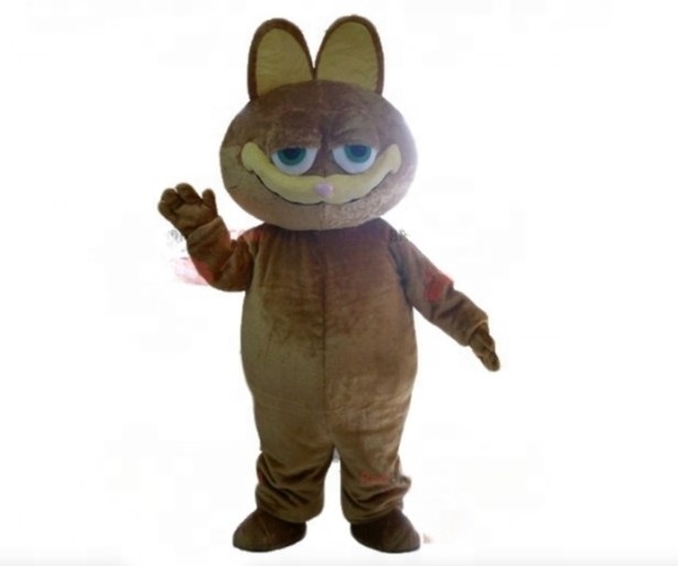 Funtoys Garfield Cat Mascot Costume for Adult Cartoon Animal Cosplay for Anime Theme Animal Carnival