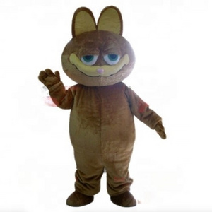 Funtoys Garfield Cat Mascot Costume for Adult Cartoon Animal Cosplay for Anime Theme Animal Carnival